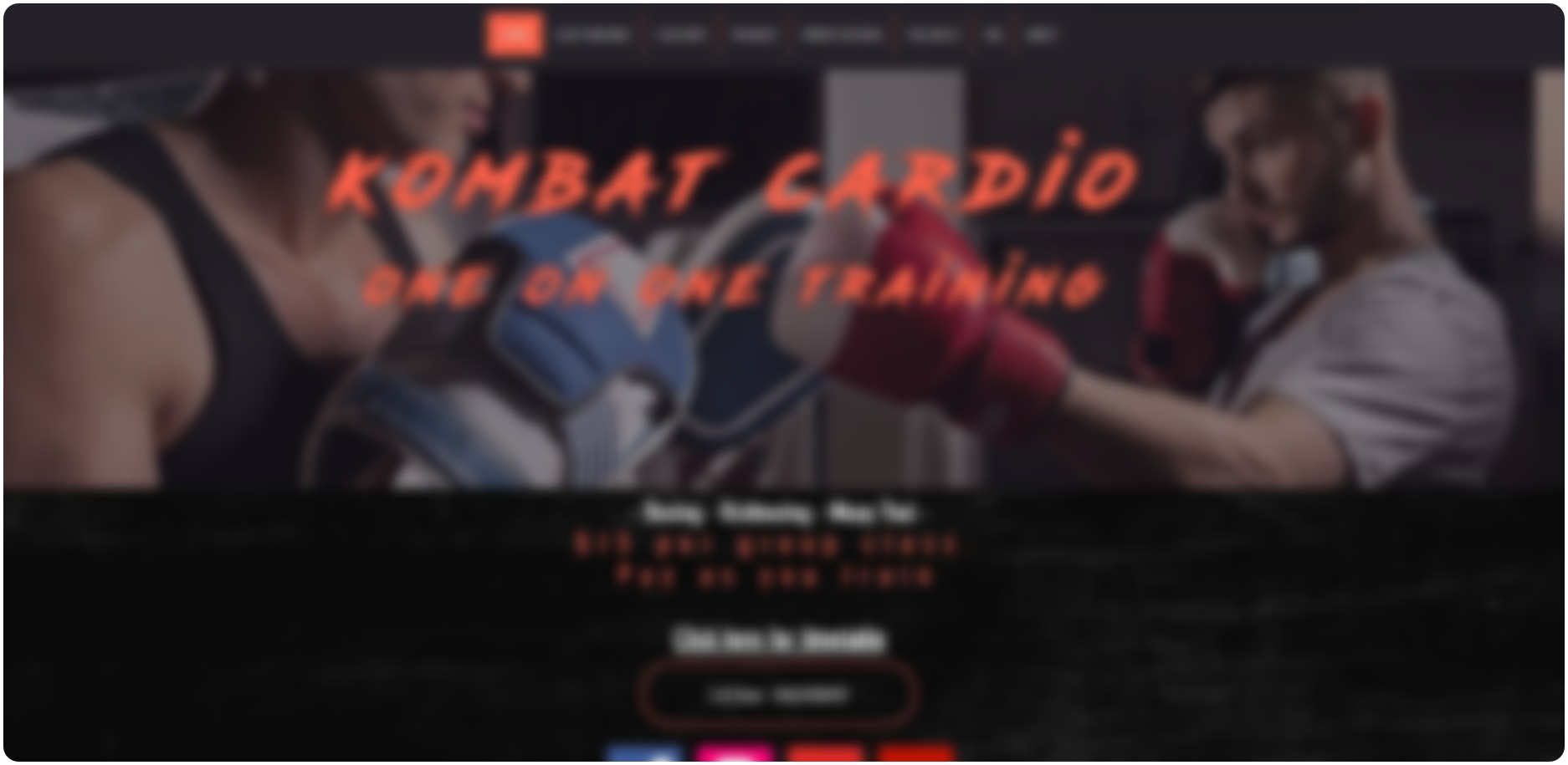 kombat cardio boxing
