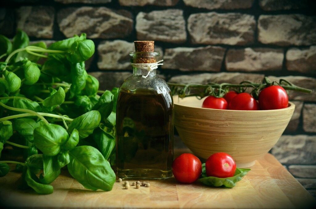 olive-oil-vegetables